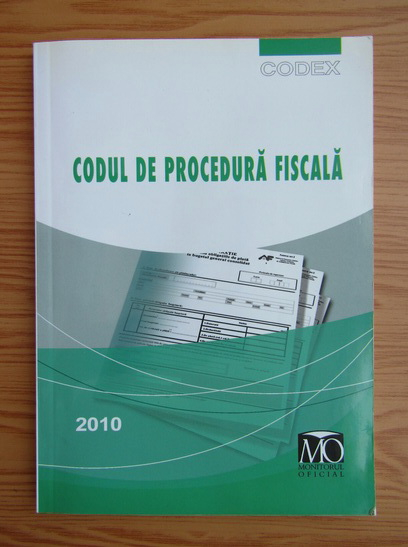 Codul De Procedura Fiscala CumpÄƒrÄƒ