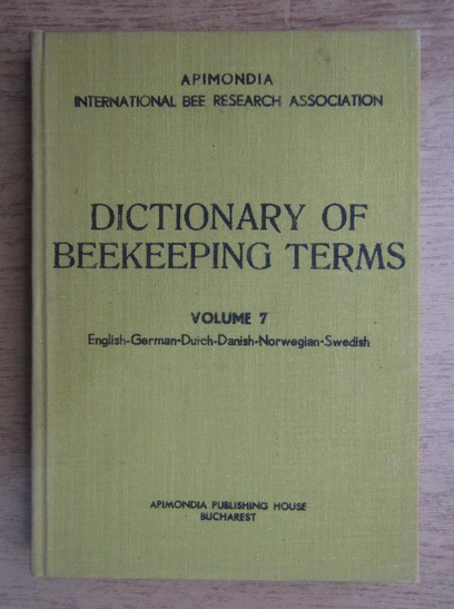 Eva Crane - Dictionary of beekeeping terms with allied ...