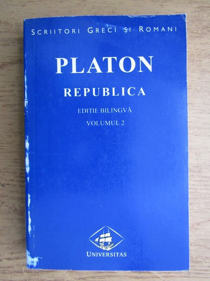 Platon Republica Volumul 2 CumpÄƒrÄƒ