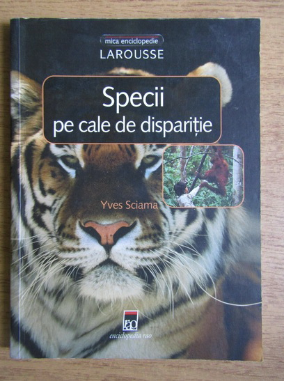 Yves Sciama Specii Pe Cale De Disparitie CumpÄƒrÄƒ