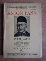 Anton Pann - Opere alese (volumul 2, 1941)