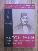Anton Pann - Povestea vorbirii