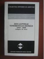 Din luptele tineretului roman 1919-1939 (culegere de texte, Miscarea Legionara)