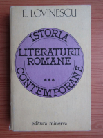 Eugen Lovinescu - Istoria literaturii romane contemporane (volumul 3)