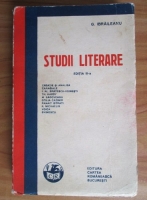 G. Ibraileanu - Studii literare (1931)