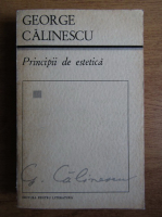 George Calinescu - Principii de estetica