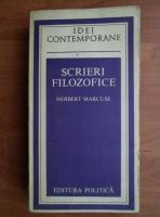 Herbert Marcuse - Scrieri filozofice