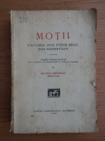 Ion Rusu Abrudeanu - Motii. Calvarul unui popor eroic, dar nedreptatit (1928)