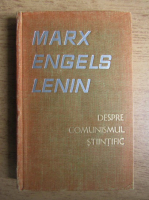 Karl Marx - Despre comunismul stiintific