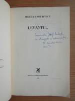 Mircea Cartarescu - Levantul (cu autograful autorului)