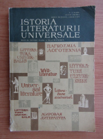 N. I. Barbu, Ovidiu Drimba - Istoria literaturii universale. Manual pentru clasa a XI-a umanistica (1967)