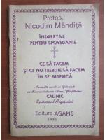 Nicodim Mandita - Indreptar pentru spovedanie. Ce sa facem si ce nu trebuie sa facem in sf. biserica