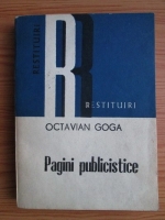 Octavian Goga - Pagini publiciste