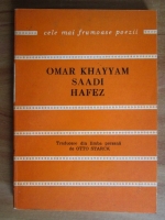 Omar Khayyam - Catrene persane (Robaiat)