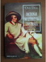 Ovidiu Drimba - Dictionar de literatura universala (scriitori, carti, personaje)