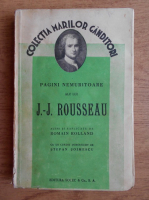 Romain Rolland - Pagini nemuritoare ale lui J. J. Rousseau (1936)