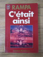 T. Lobsang Rampa - C'etait ainsi