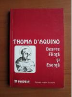 Toma D Aquino - Despre fiinta si esenta